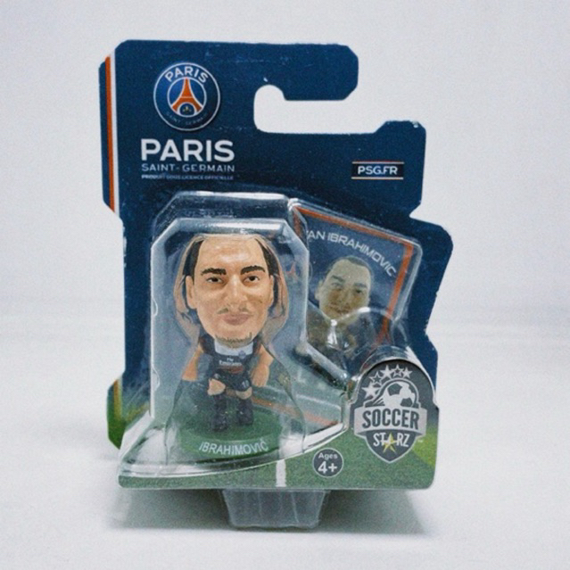 Action Figure original soccerstarz Zlatan Ibrahimovic PSG New Sealed in Blister