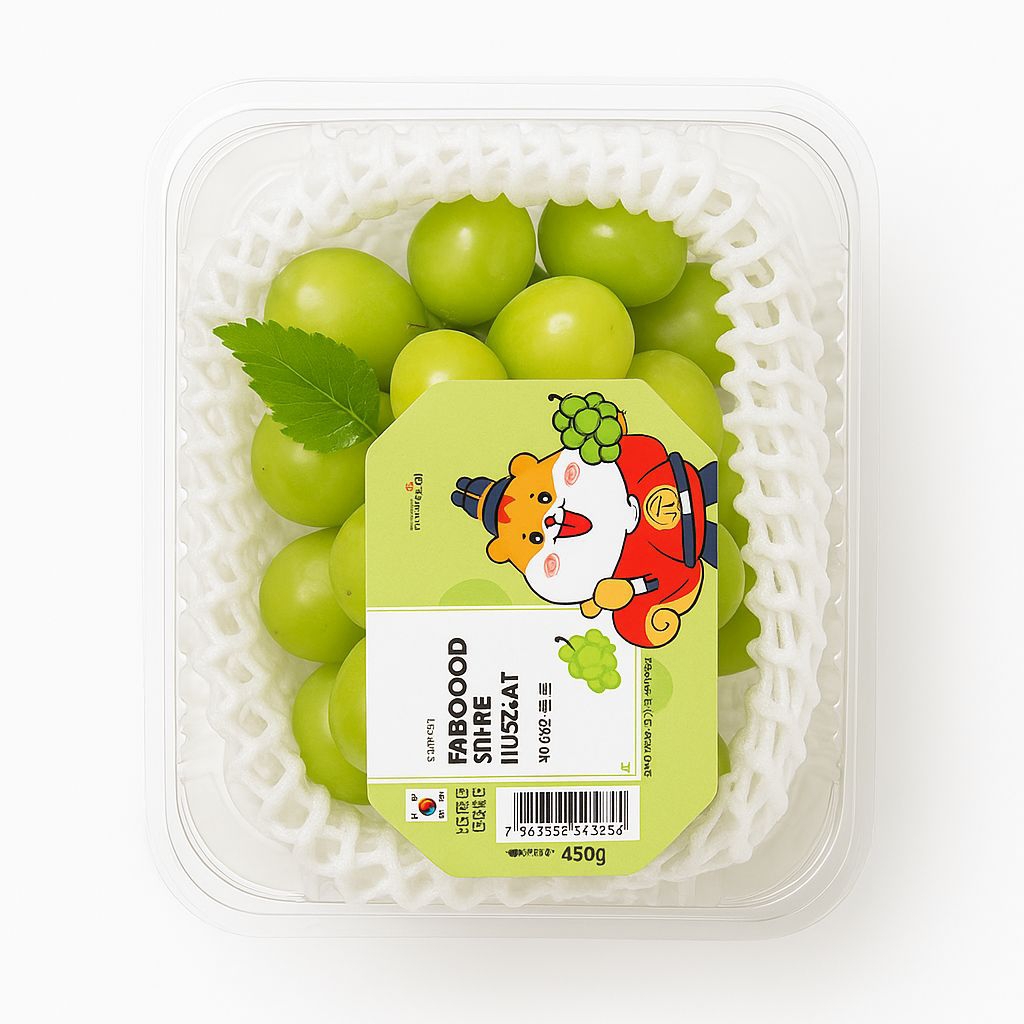 

Buah anggur Shine Muscat original korea super premium import manis pack