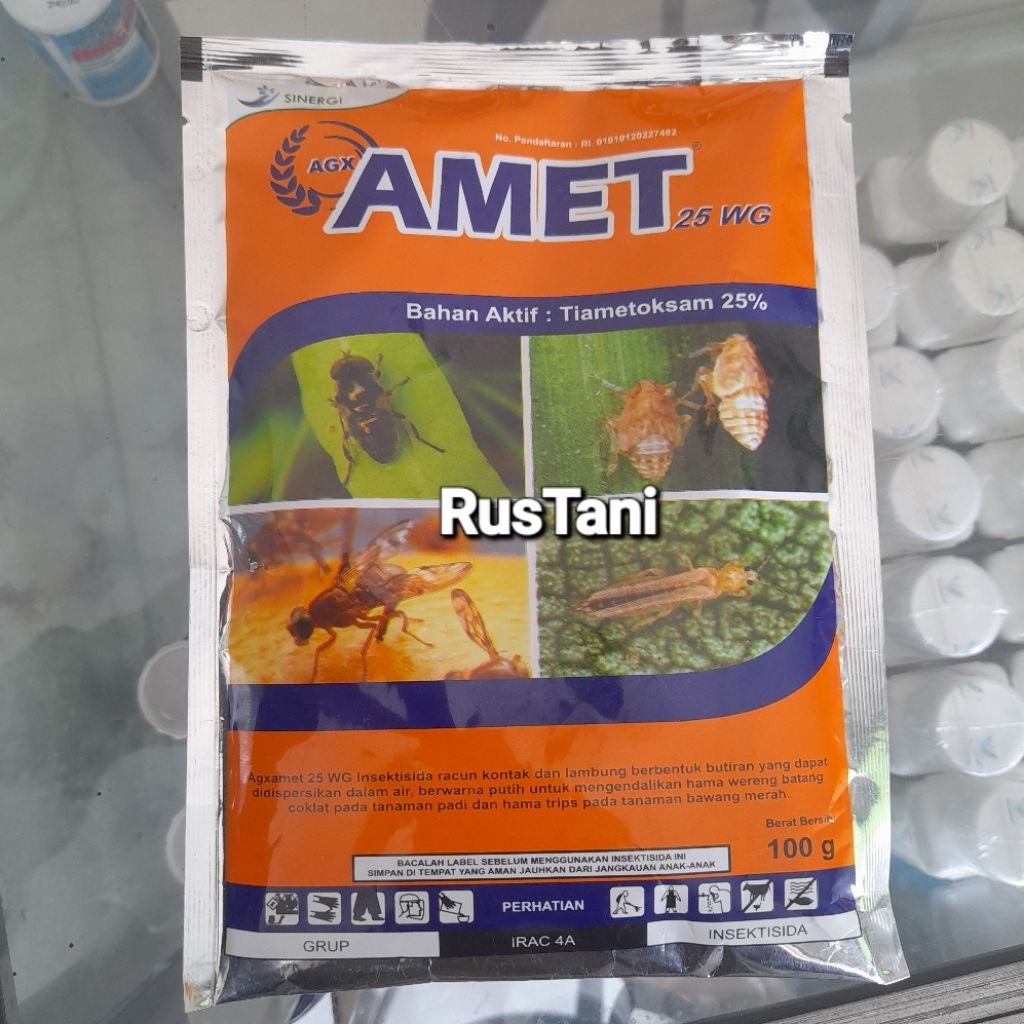 Insektisida AGXAMET 25WG 100Gr Bahan aktif : thiametoxam 25%