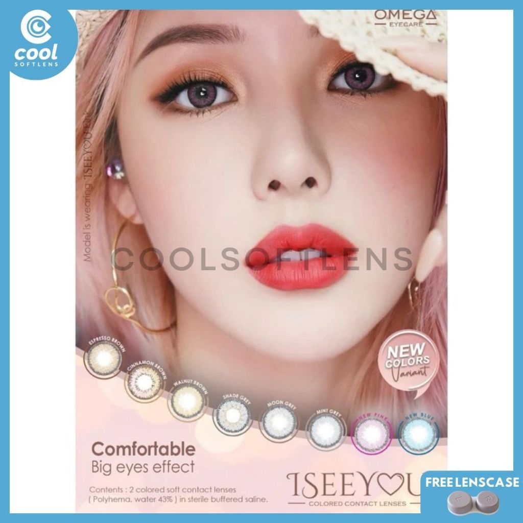 Softlens I SEE YOU 14,5 MM ETALASE KHUSUS NORMAL By Omega / Soflen I See You / I See You By Omega/ I