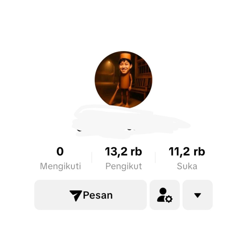 Akun Tiktok Follower indo 1000 - 15000 Organik Fyp Bisa Live