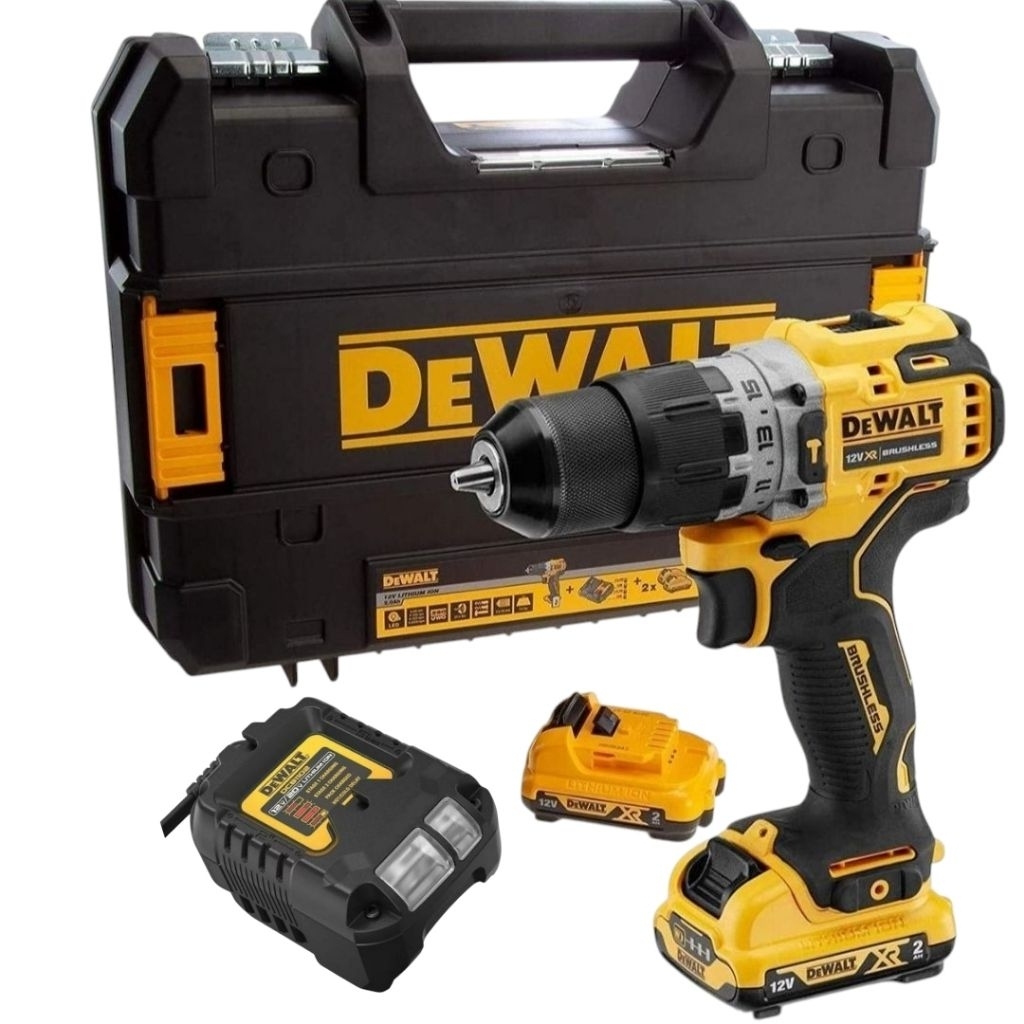 Dewalt dcd706D2 hammer drill cordless 12V mesin bor brushless