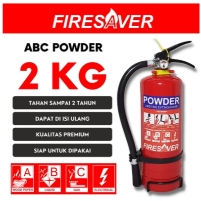 APAR 2 kg ABC Powder - Alat Pemadam Api Ringan