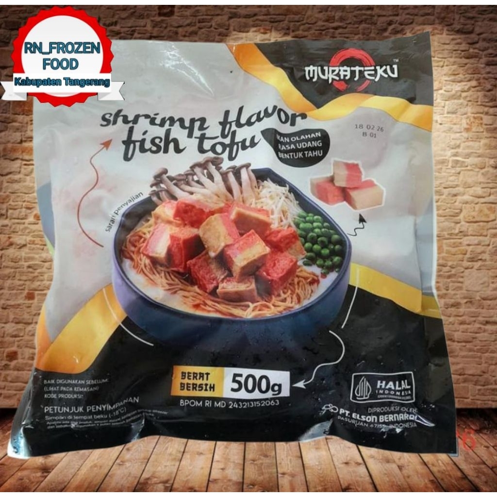 

MURATEKU SHRIMP TOFU BERAT KEMASAN 500gr