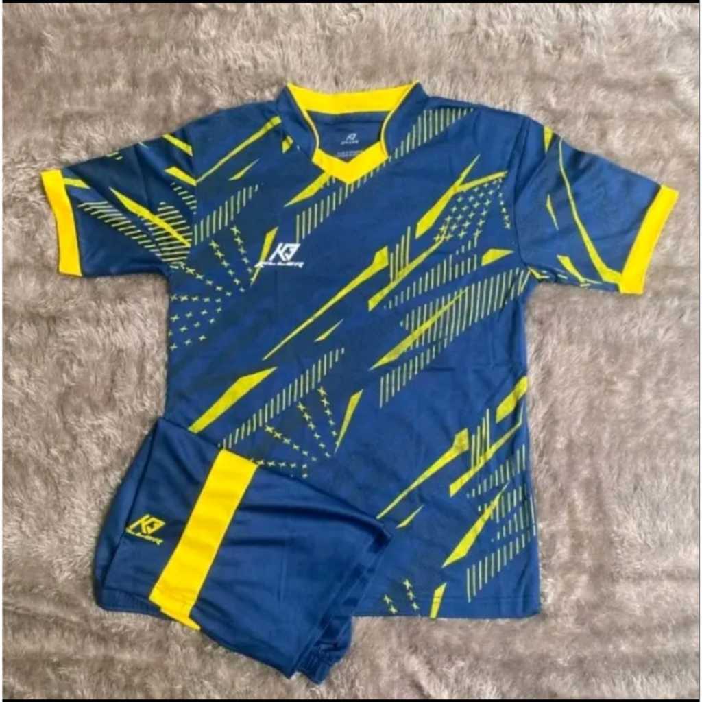 Jersey Futsal Anak Baju Bola Anak Laki Laki Bahan Adem Ukuran M, L, XL