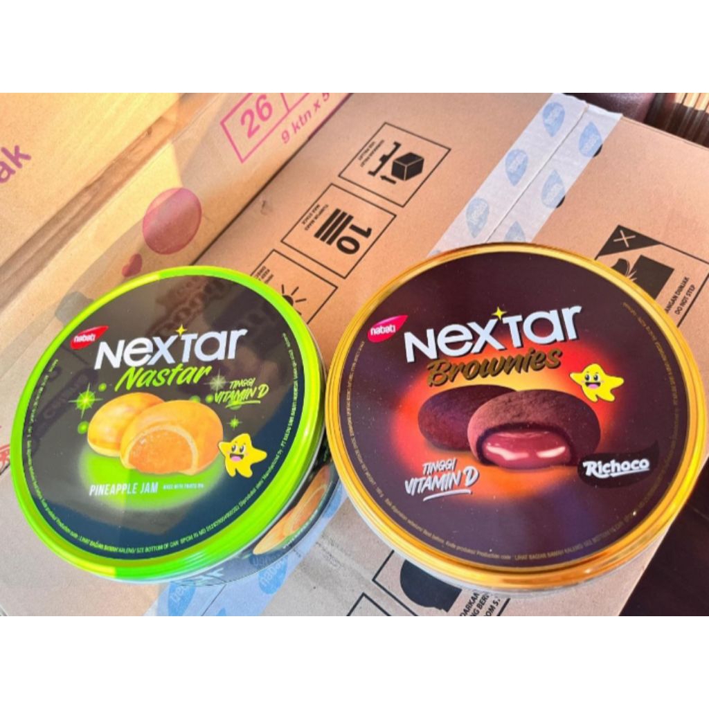

Nextar pinnaple Brownies kaleng 160gr