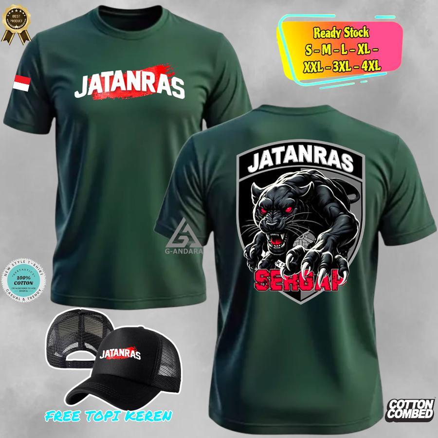 KAOS JATANRAS SERGAP DESAIN TERBARU BONUS TOPI