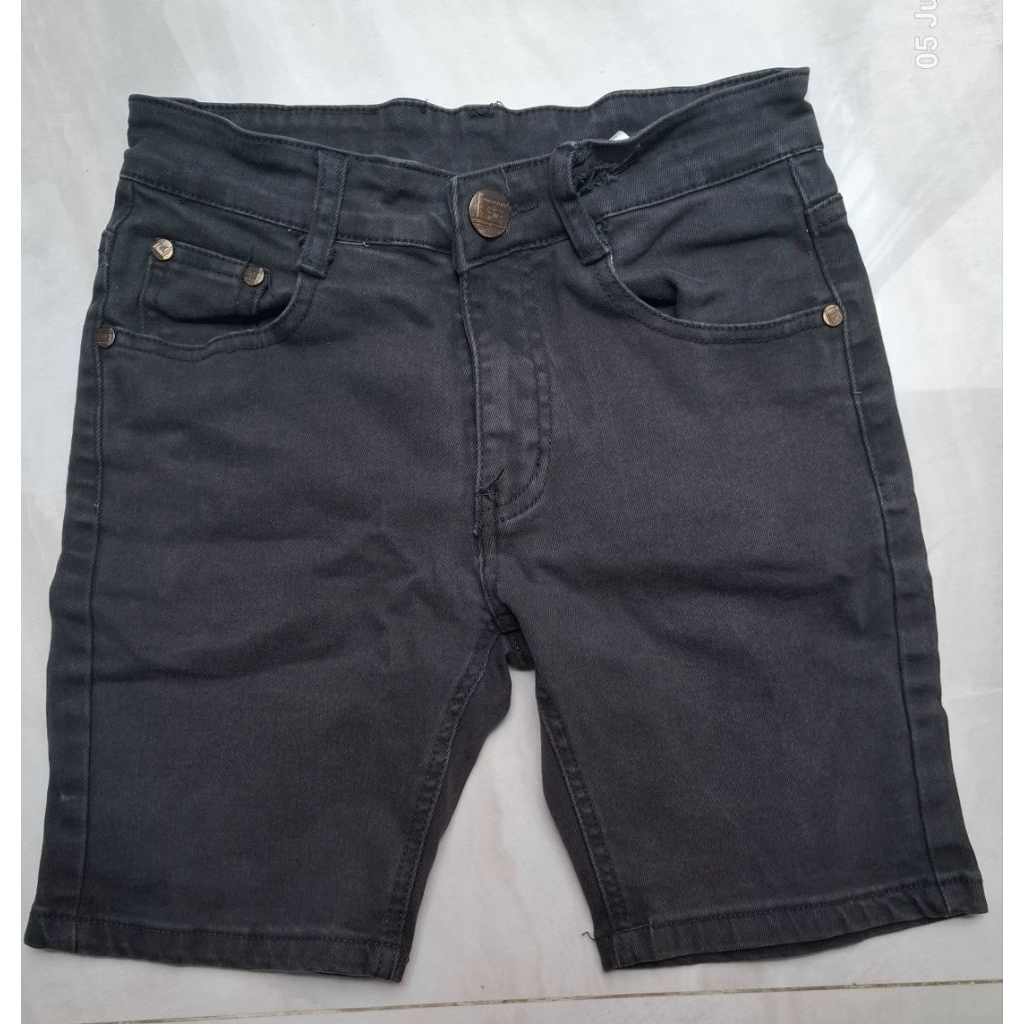 celana pendek anak Burberry jeans hitam