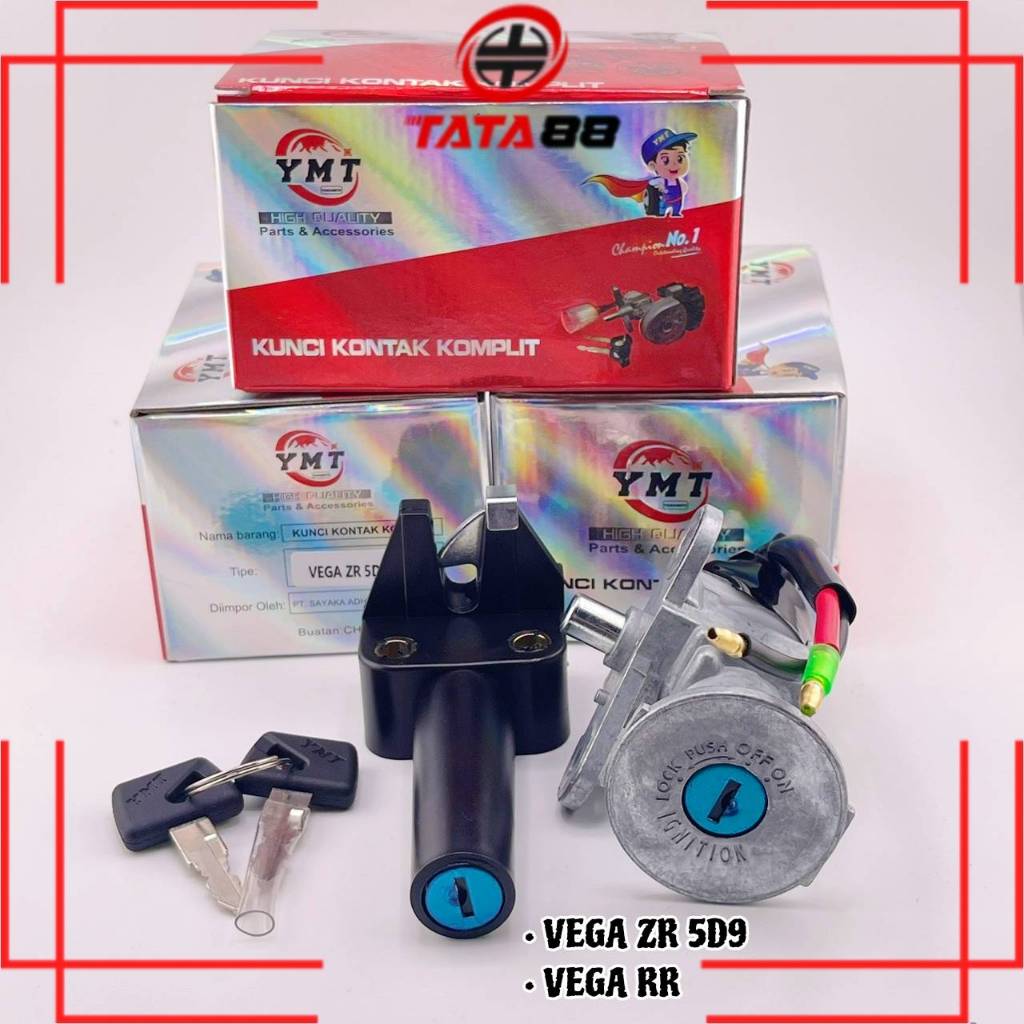 KUNCI KONTAK ASSY VEGA ZR 5D9 YAMAMOTO - Kunci Kontak set + jok Vega Zr / Vega RR 5D9