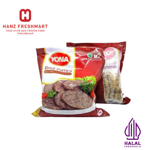 

Yona Beef Patties 500gr - Hanz Freshmart