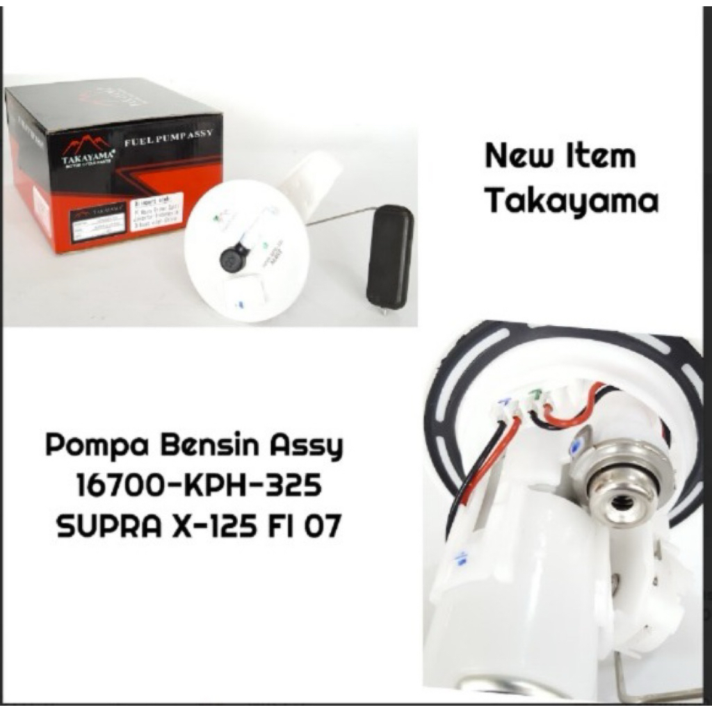 Takayama FUEL PUMP ASSY tipe motor SUPRA X-125 FI 2007