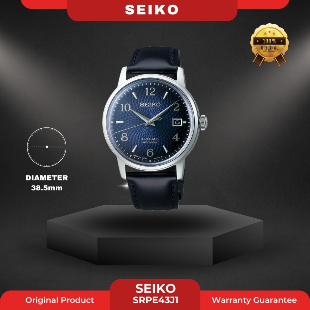 SEIKO SRPE43J1 PRIA ORIGINAL JAM TANGAN COWOK ARLOJI COWOK FASHION