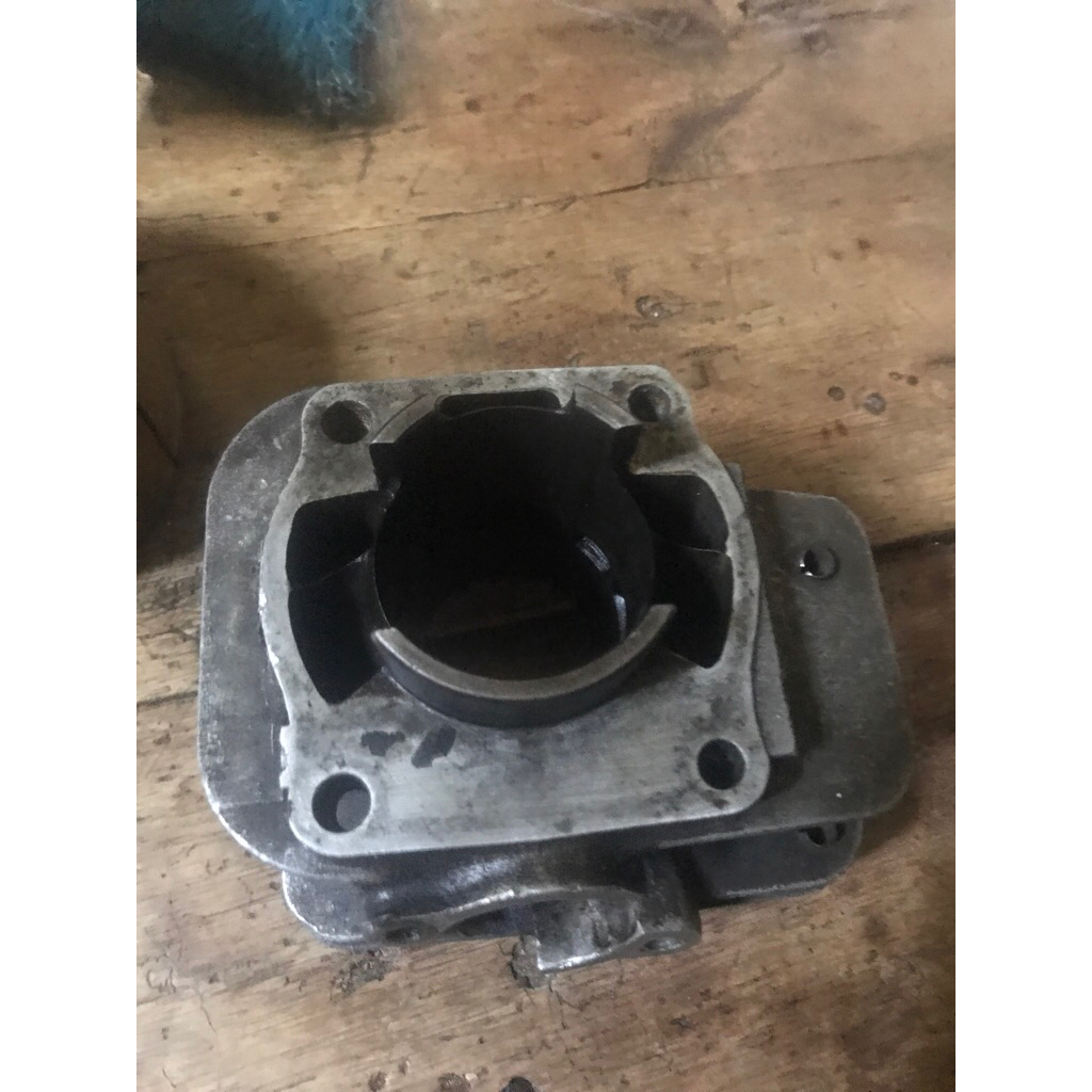 blok fizr dan piston satu set os 150 porting