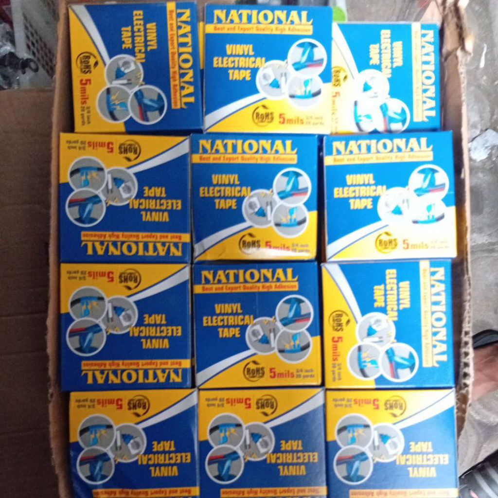 

solasi nasional solasi listrik solasi nasional hitam 3/4 inc 20 yard