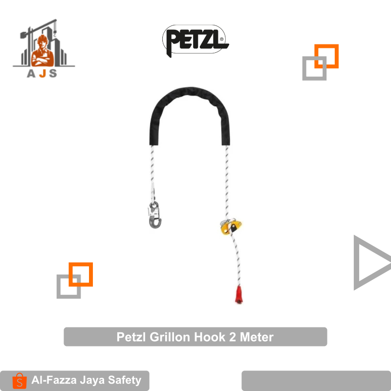 PETZL GRILLON HOOK 2 METER / Grillon hook 2 Meter Petzl Original