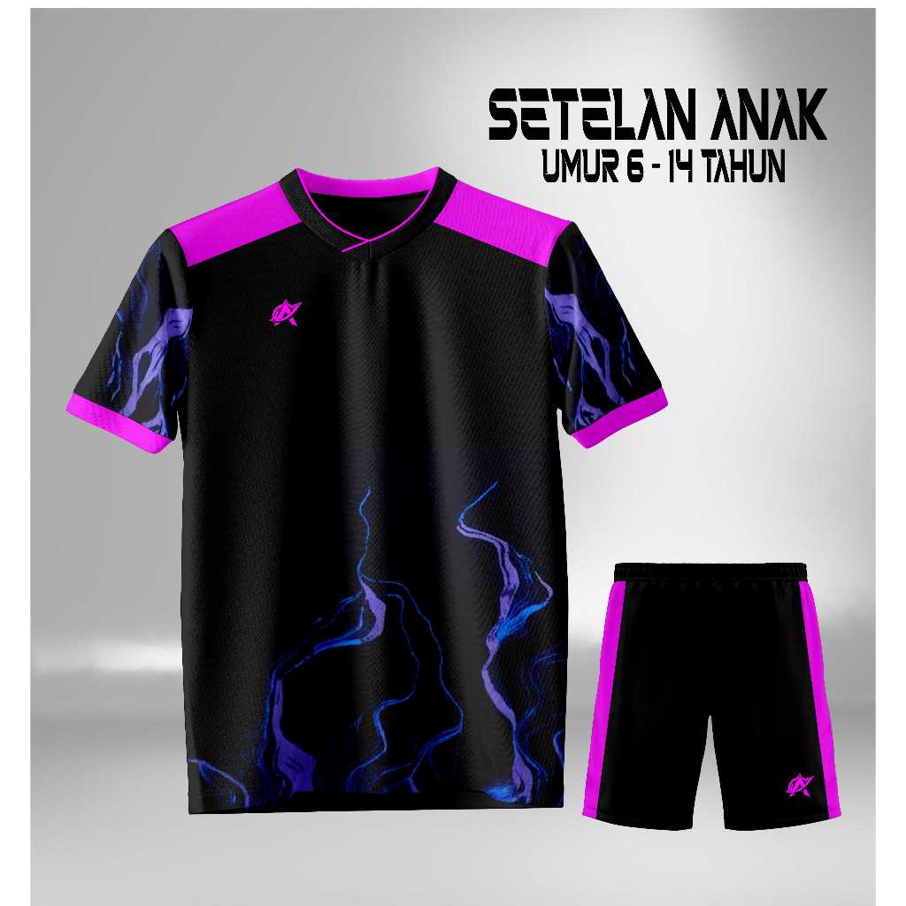 SETELAN JERSEY ANAK FUTSAL JUNIOR COWO CEWE
