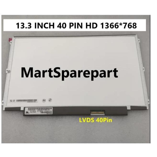 LED LCD LAPTOP DELL E4300 13.3 INCH 40 PIN HD