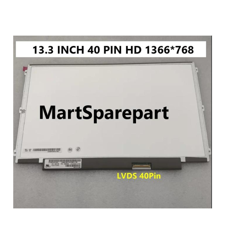 LED LCD DELL E4300 13.3 INCH SLIM 40 PIN HD 1366*768