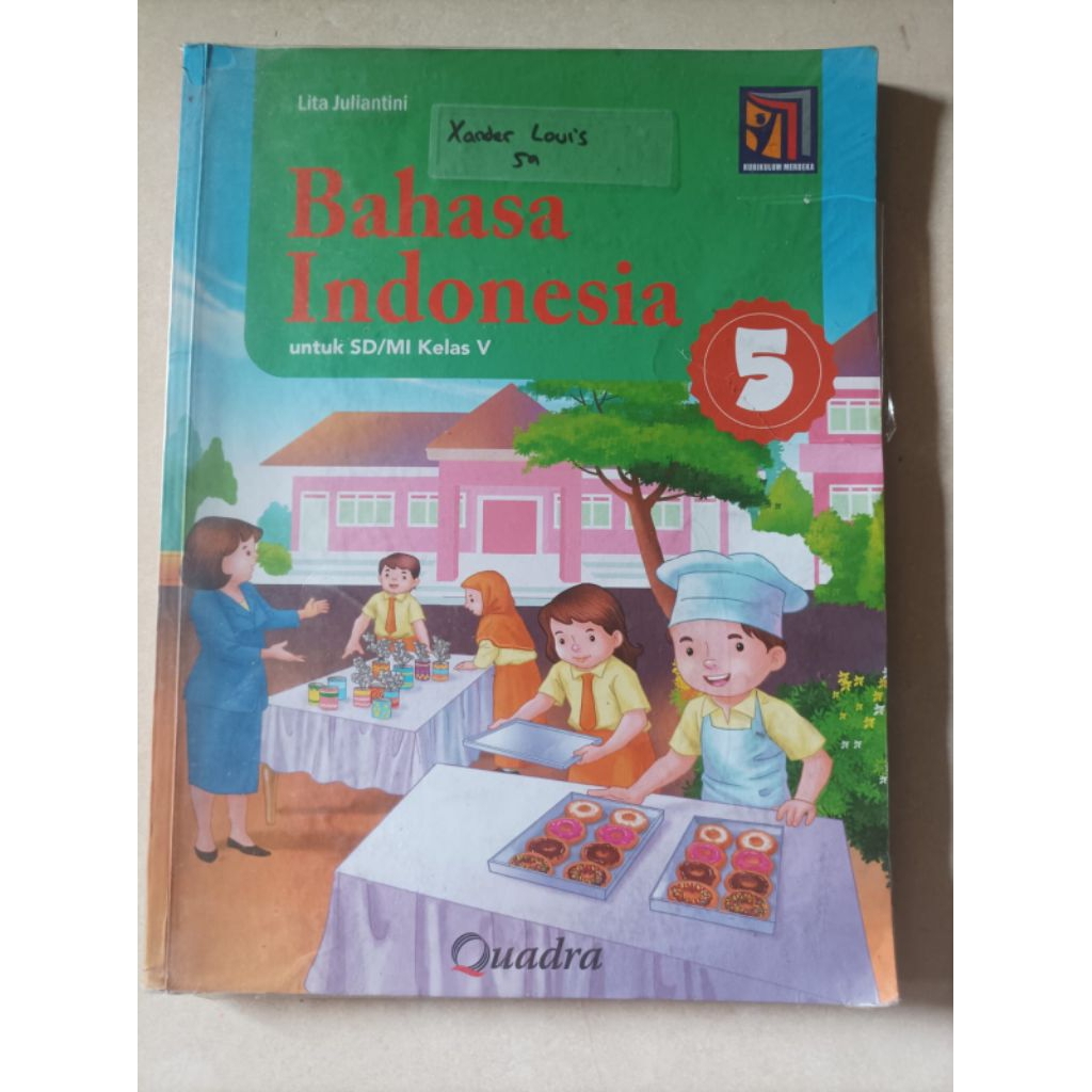 bahasa indonesia kelas 5 penerbit quadra