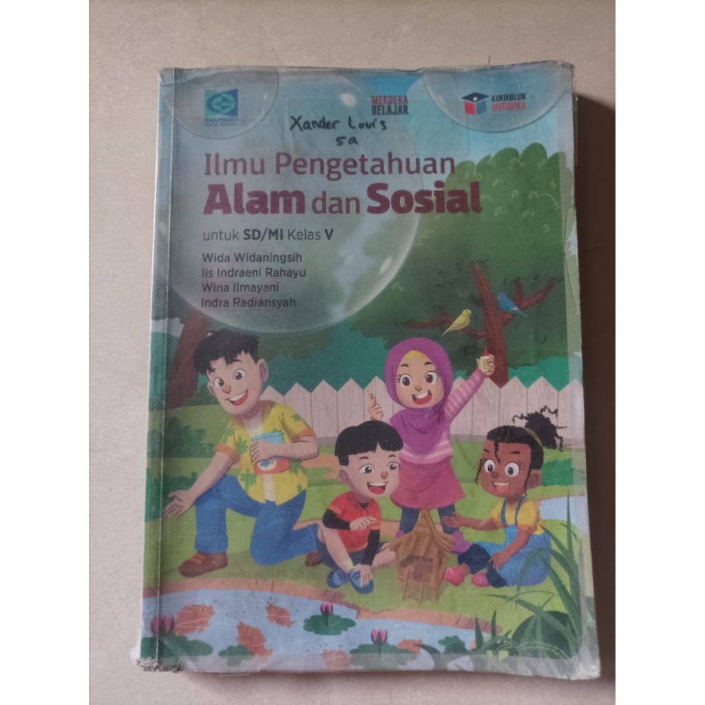 buku IPAS kelas5 penerbit Grafindo