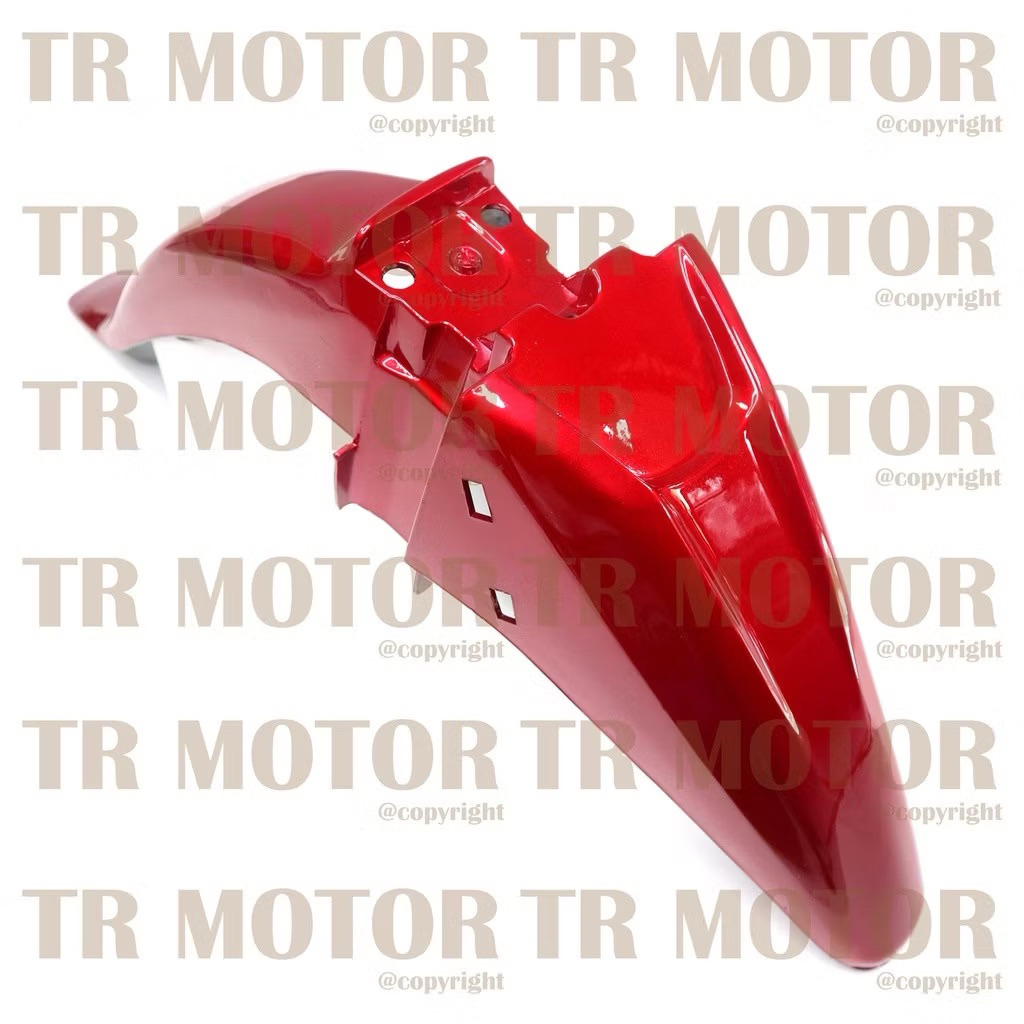 spakbor depan FIZR , slebor depan fizr / vega lama selebor depan saja ready warna merah