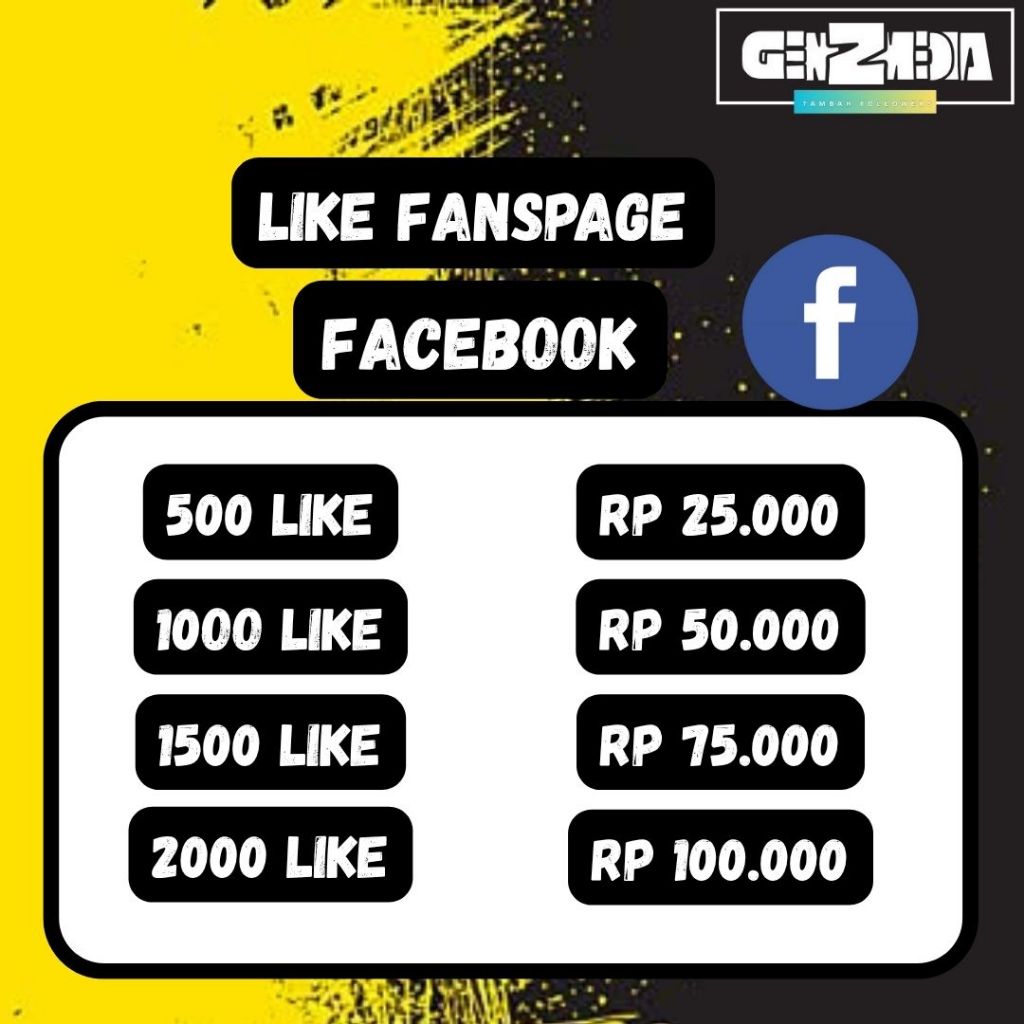 Like Postingan Dan Page Facebook Permanen Likes Foto Video Reels Halaman Facebook Terbaik