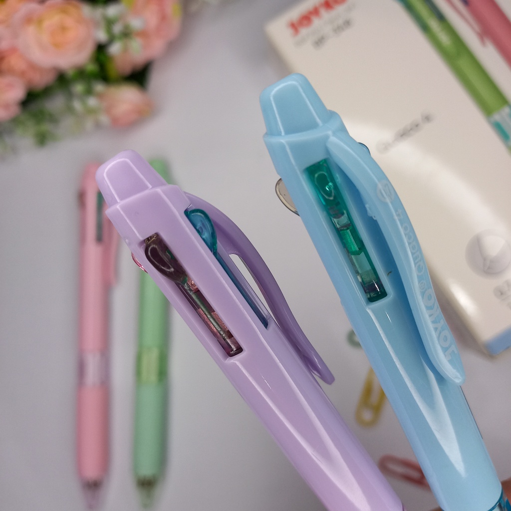 

Pulpen Joyko Vanco AODEMEI Standard Gel Pen Ball Pen Mechanical Pensil Refill Lengkap Sesuai Foto Motif Pastel 4 Warna Sanrio Sakura Dinosaurus Eiffel Tower