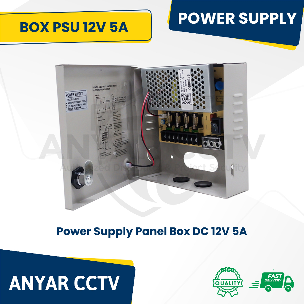 BOX POWER SUPPLY / POWER SUPPLY BOX 5A