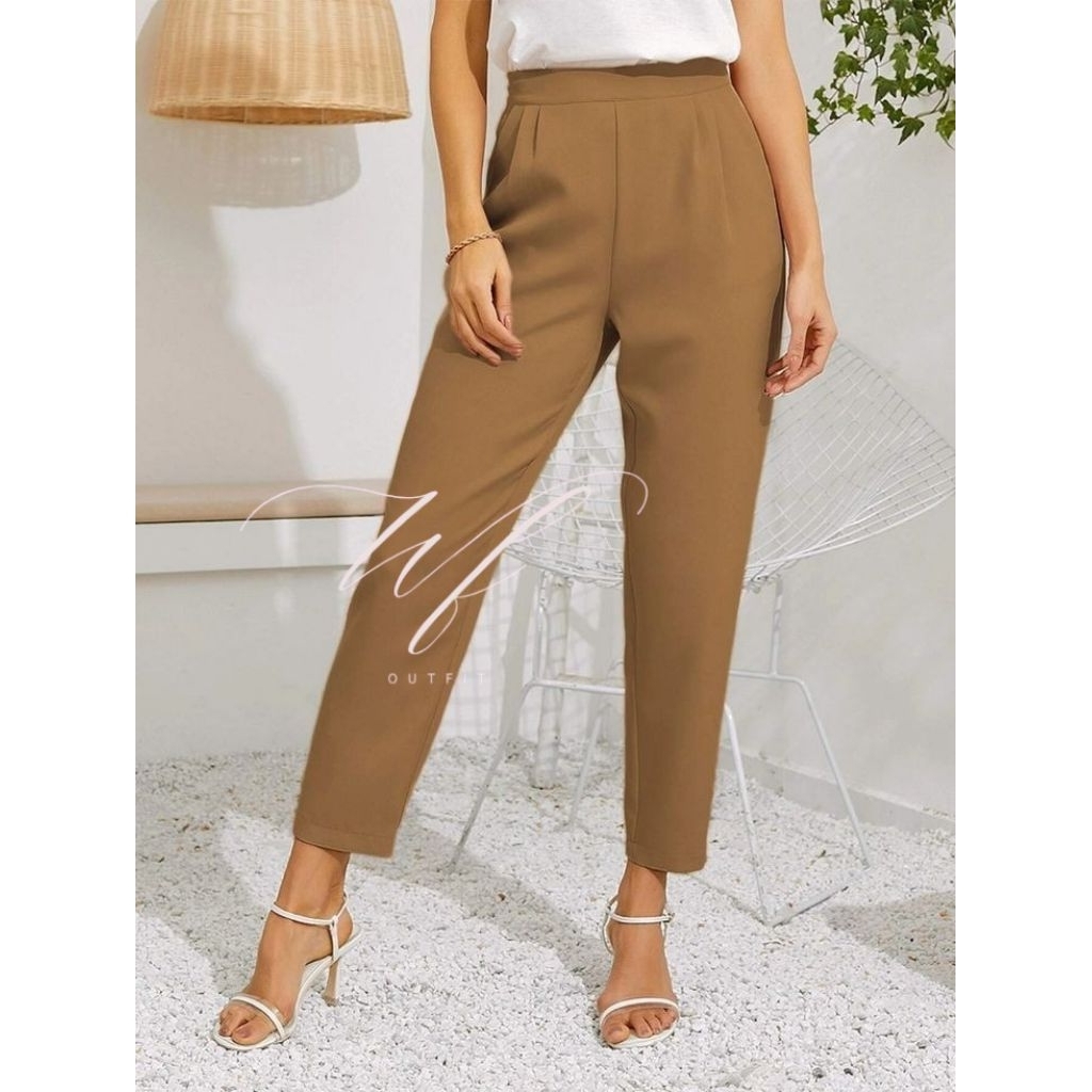 Wf BaggyPants JUMBO Knit Import / Luna Knit Import / Celana Knit Import / BAGGY Knit Import