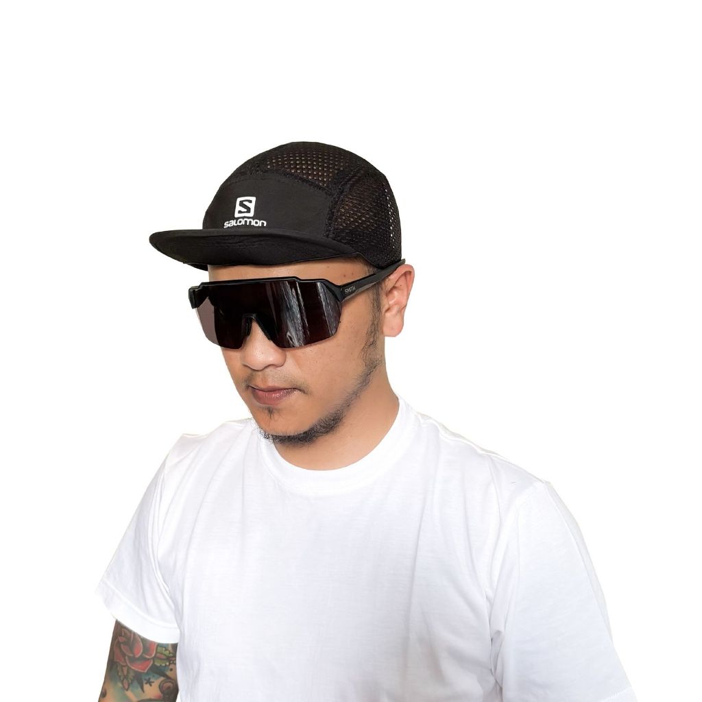 topi five panel - topi running - topi sepedah salomon