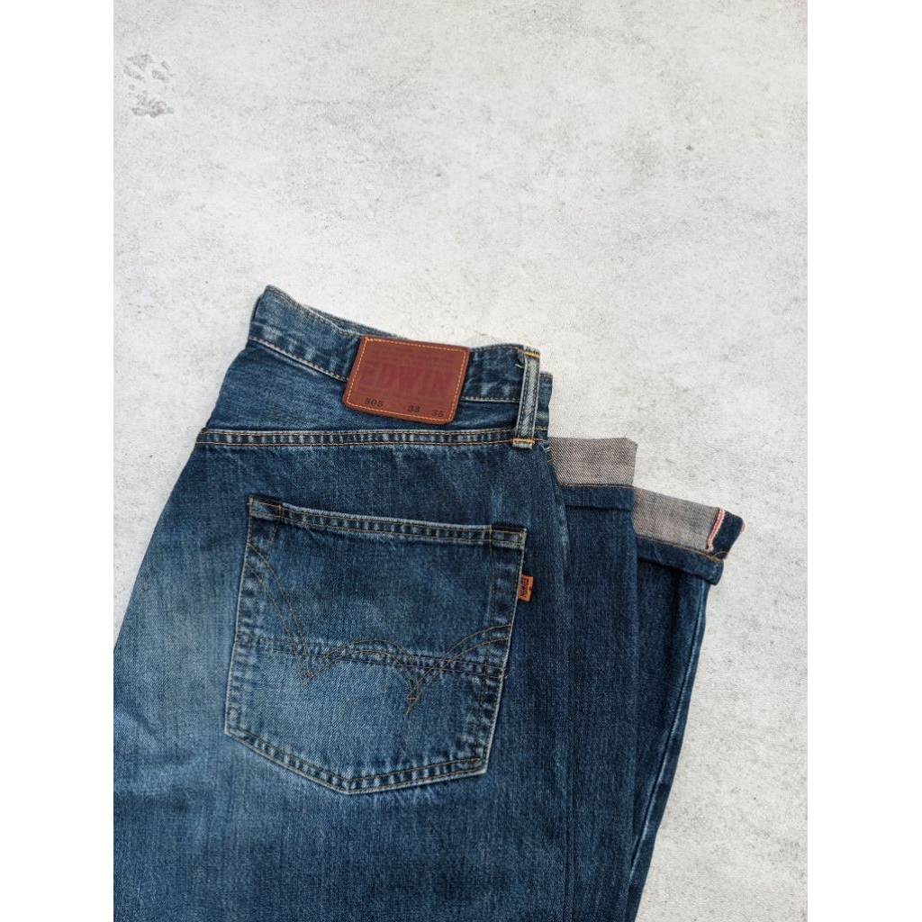 Edwin 505 redline selvedge