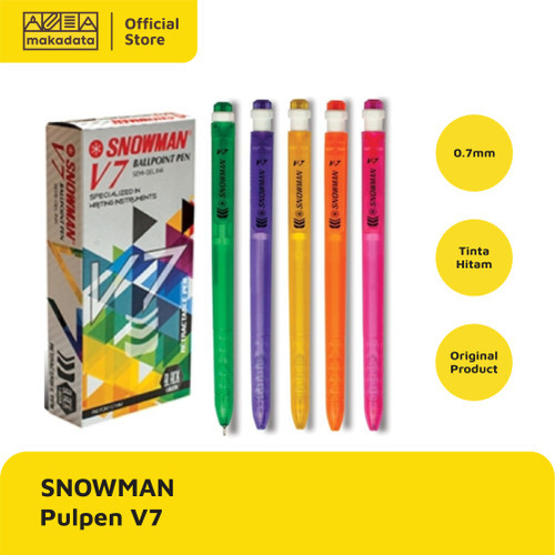 

Bolpoin Snowman V-7, V-5, V-3 per Pcs