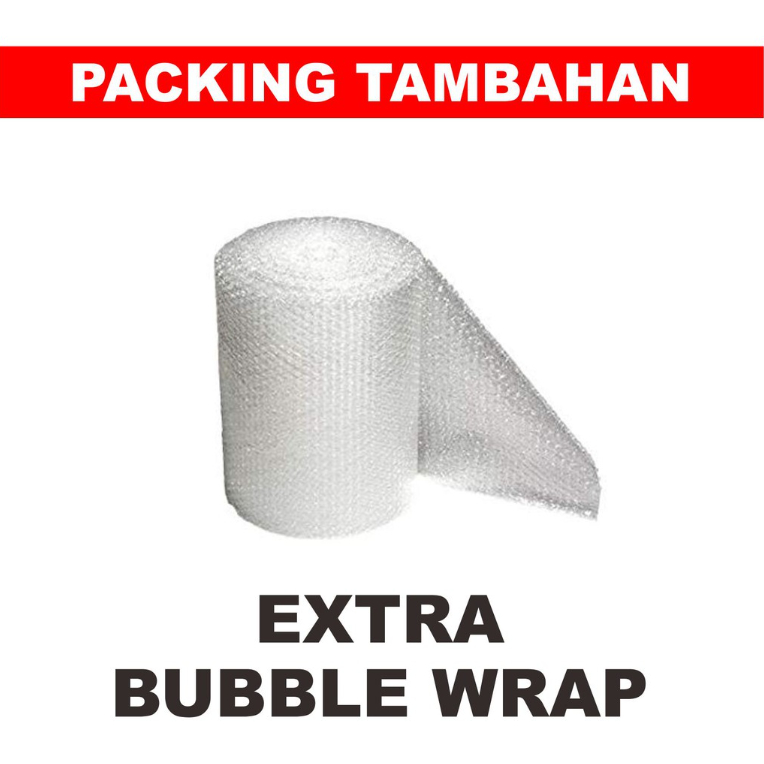 

WAJIB TAMBAHKAN BUBBLE WRAP AGAR PAKET LEBIH AMAN