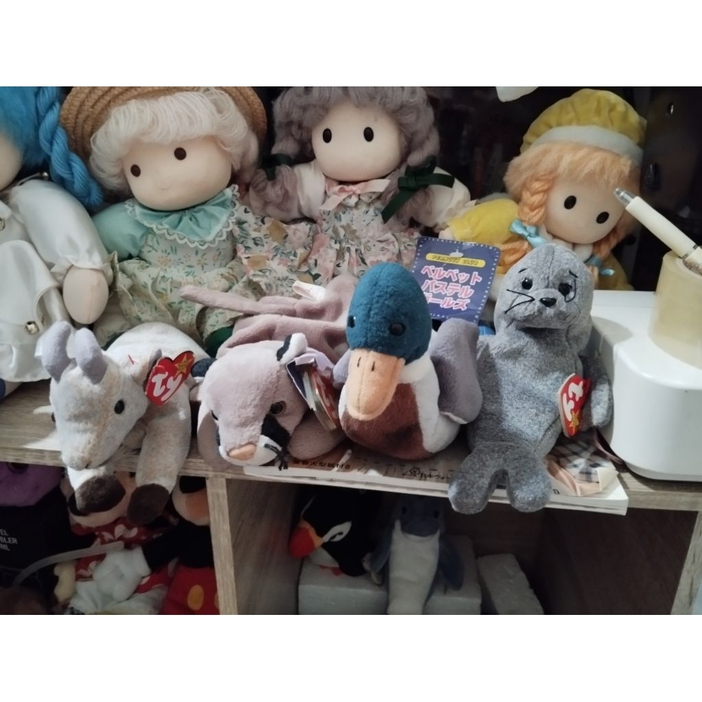 link co boneka ty vintage 4pcs