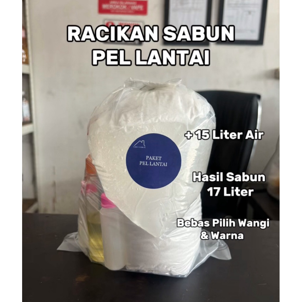 SABUN PEL LANTAI / BAHAN RACIKAN / BIBI BIANG SABUN