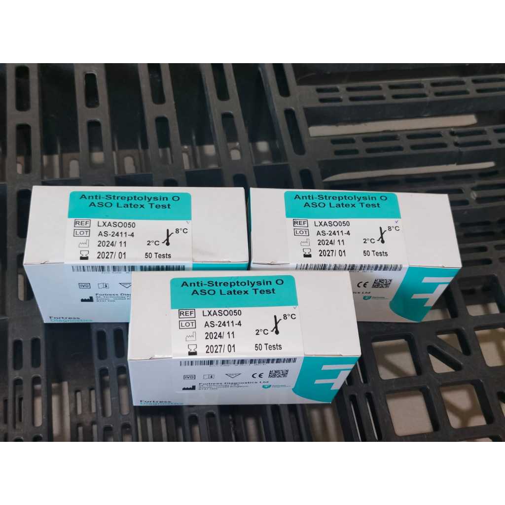FORTRESS ASO Latex 50 T | ASTO Latex Fortress Diagnostic Reagen ASO Latex ED. 03/2027
