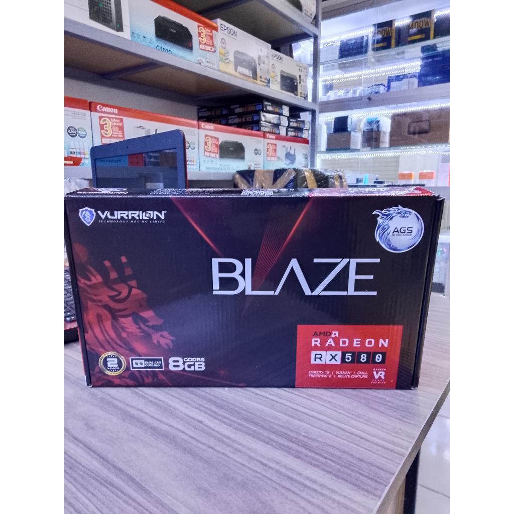 VGA VURRION RX580 DDR4 8GB