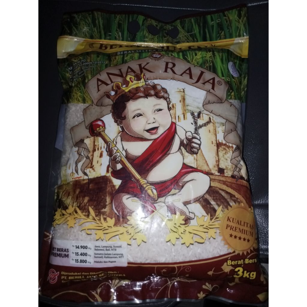 

Beras 3kg Premium