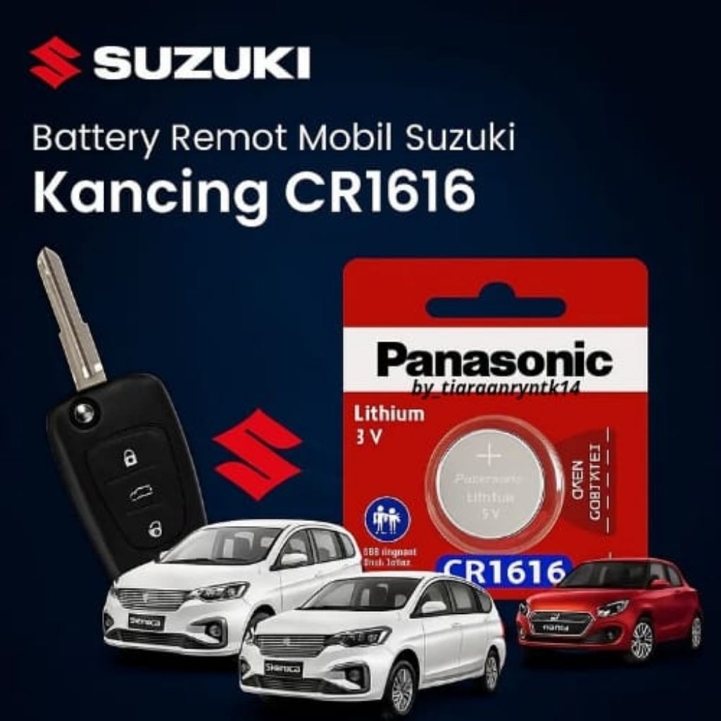 BATU BATREI BATRE KUNCI REMOT ALARM HONDA BRIO AWET