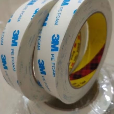 

3M Double Tape putih/Pe foam perekat original 24mmx4,5mtr