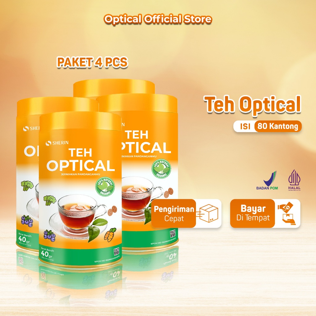 

Teh Optical Paket 4 Kaleng