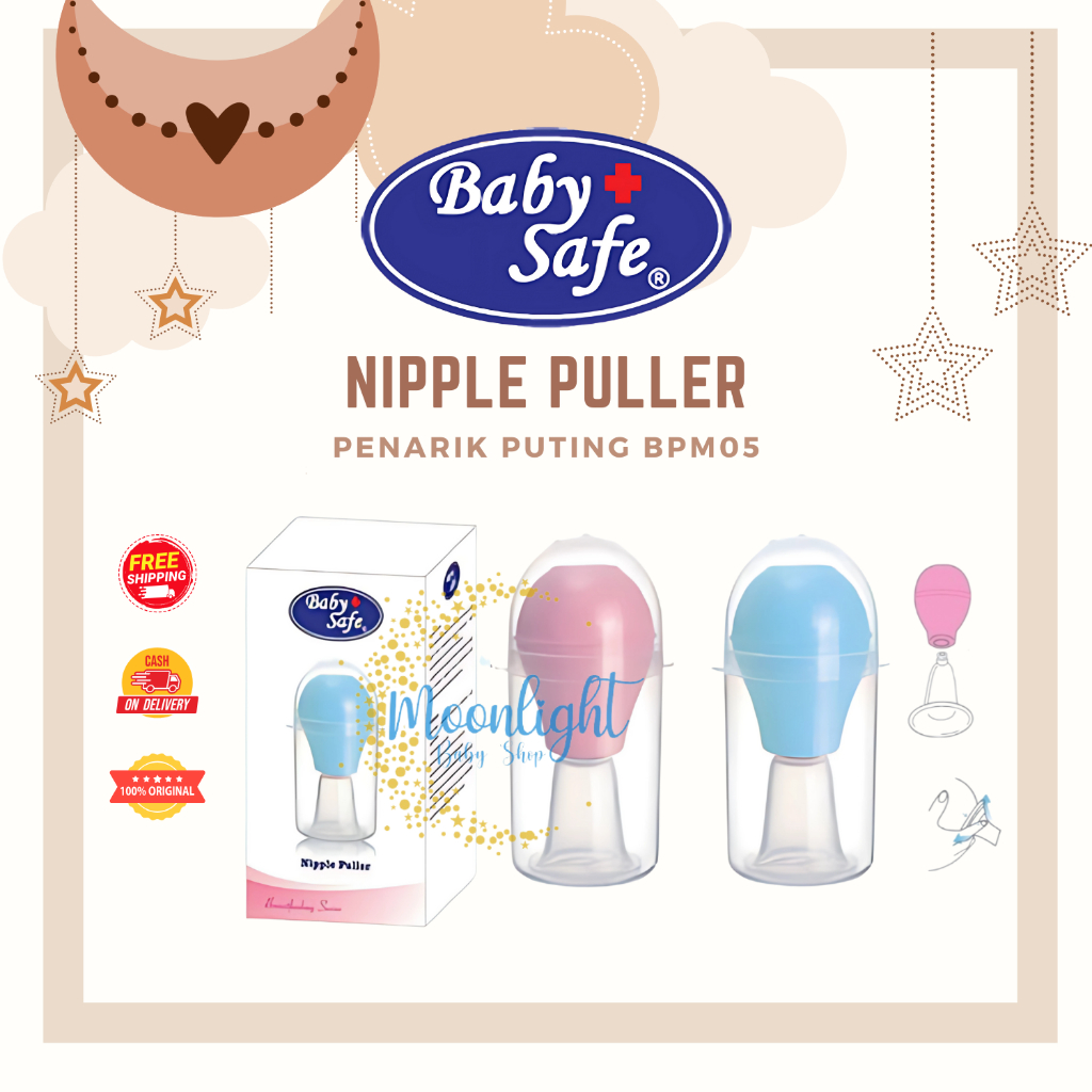 Baby Safe Nipple Puller BPM05 Alat Penarik Puting Datar | Alat Hisap Puting