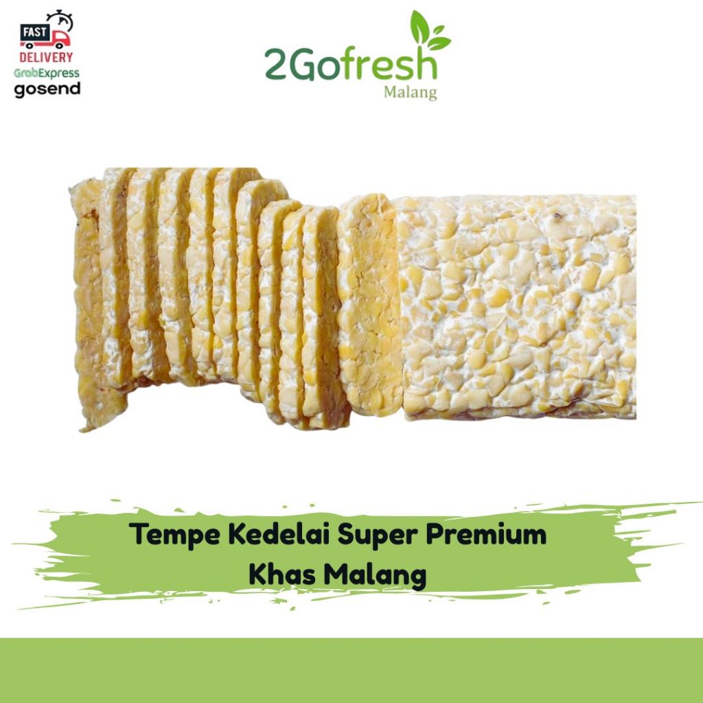 

Tempe Kedelai Super Premium Khas Malang Fresh - Sayur Sayuran
