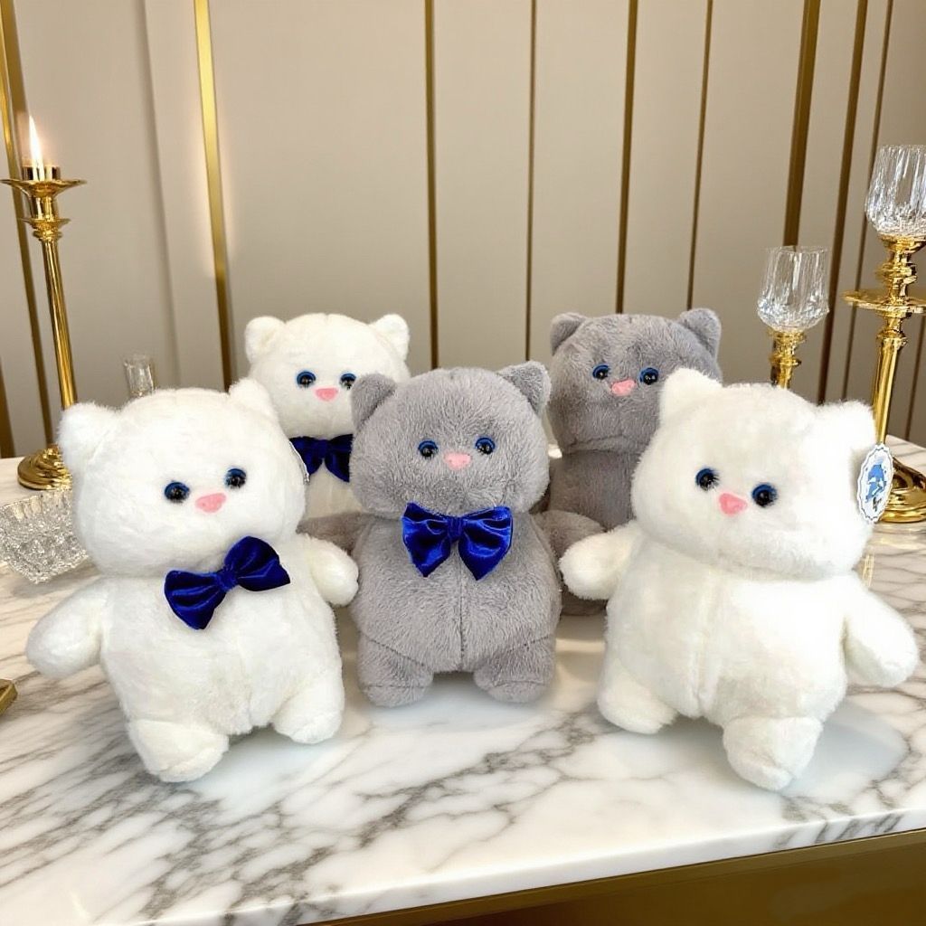 Boneka imut Hadiah anak perempuan Boneka kuning lucu boneka kucing cute kado untuk anak perempuan