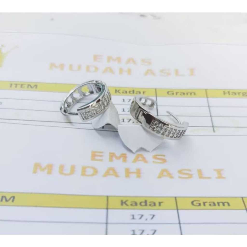 anting emas asli 24 karat 100% ori