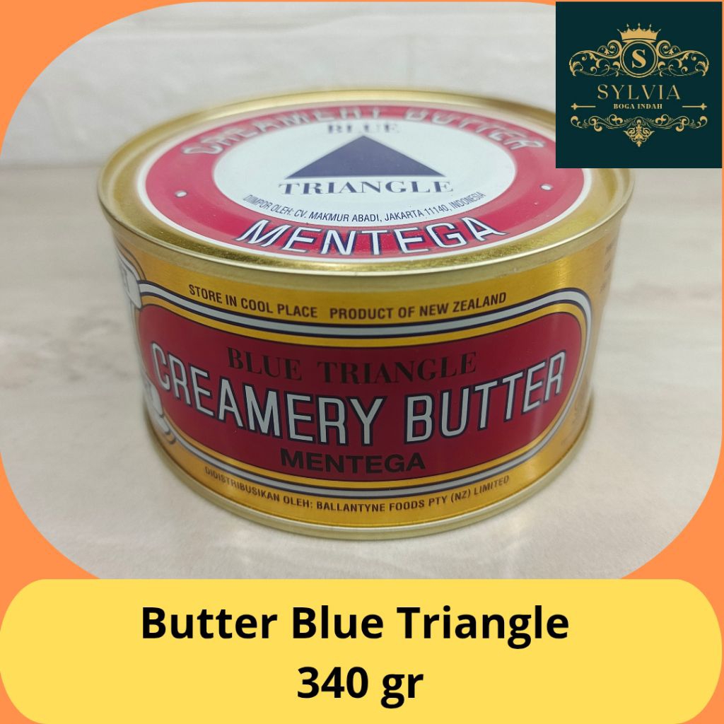 

Butter Segitiga / Triangle Butter Creamery Butter Mentega Blue Triangle 340 Gr