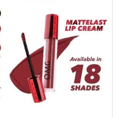 lip cream omg/ lip cream matte/ omg matte last lip cream/ oh my glam/ lip matte omg