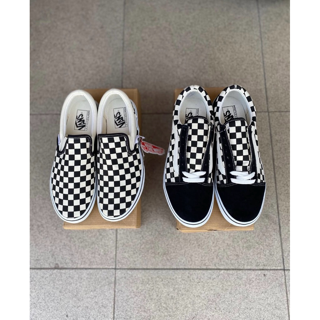 Oldskool checkerboard Japan Market Edition V36CL+