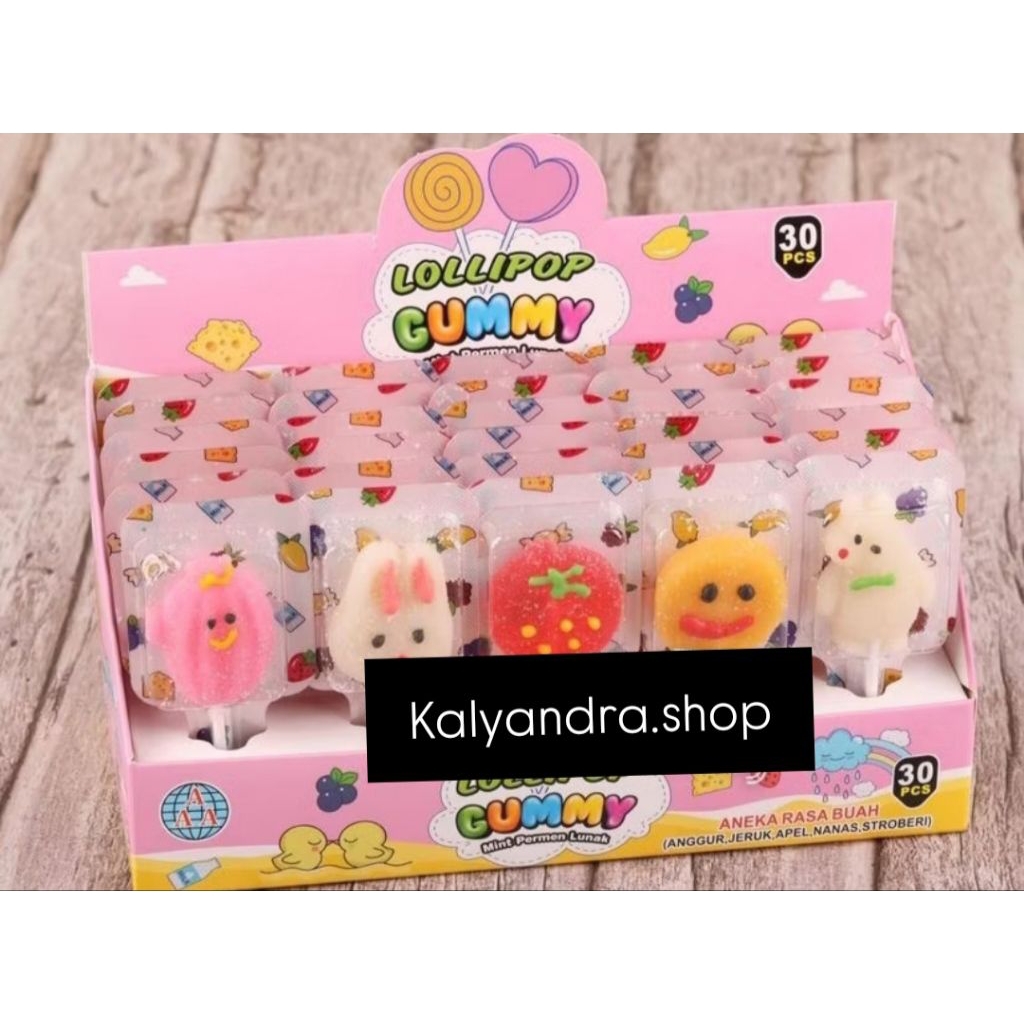 

LOLIPOP - PERMEN GUMMY ISI 30PCS