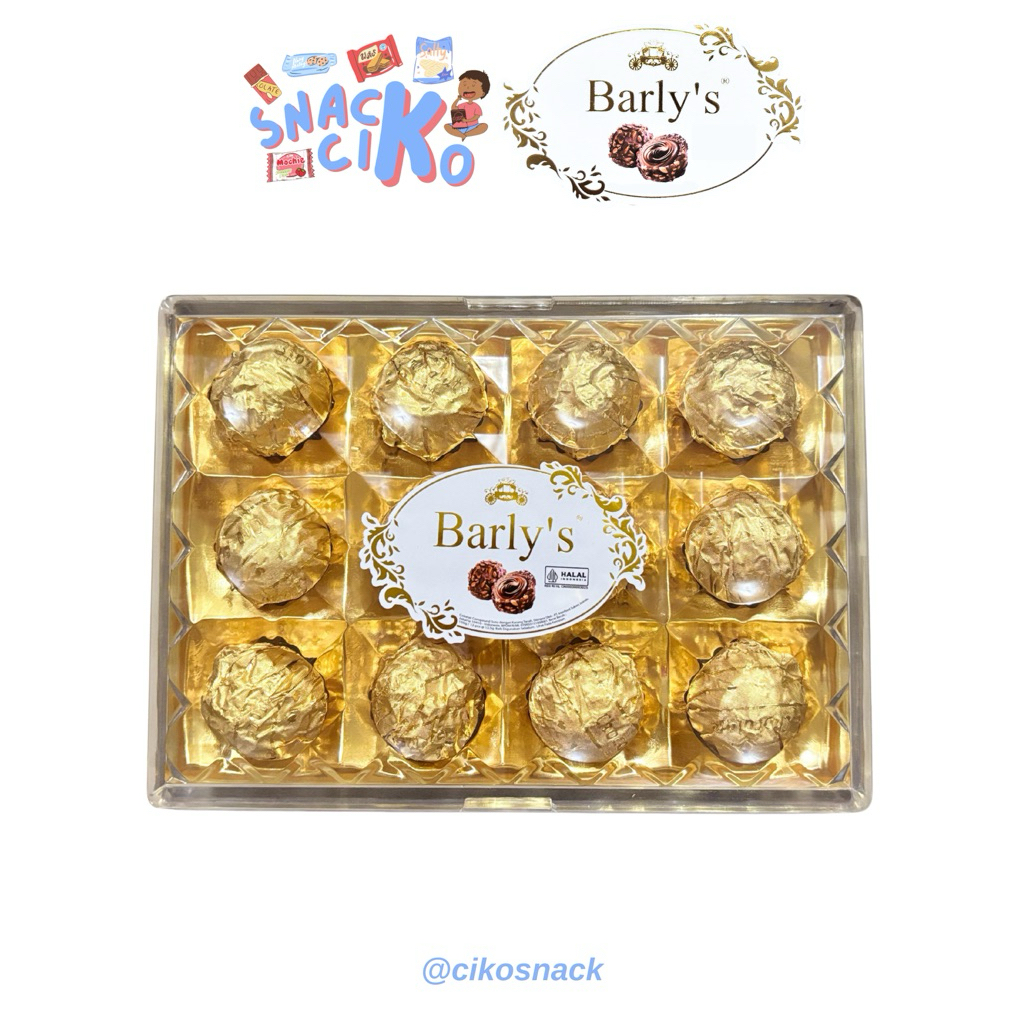 

[READY] Barly’s Peanut Chocolate Ball Square 150g (12 Pcs)
